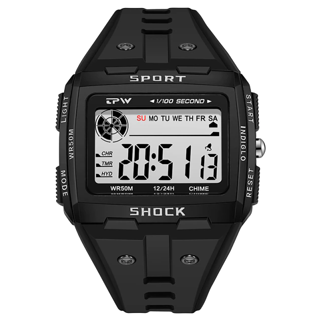 Relógio Militar Masculino Raptor Sport Shock