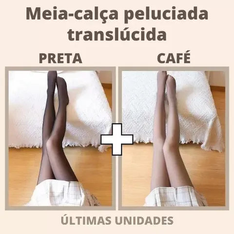 Meia-calça Peluciada Metta™  - COMPRE 1, LEVE 2 + Brinde