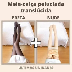 Meia-calça Peluciada Metta™  - COMPRE 1, LEVE 2 + Brinde