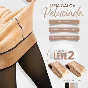 Meia-calça Peluciada Metta™  - COMPRE 1, LEVE 2 + Brinde